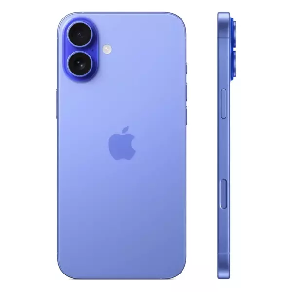 Смартфон Apple iPhone 16 256GB, Ultramarine (без Rustore)